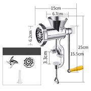 Home Hand Crank Meat Grinder and Sausage Stuffer thumbnail 11