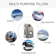 Portable Inflatable Ergonomic Travel Pillow thumbnail 2