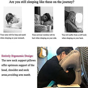 Portable Inflatable Ergonomic Travel Pillow thumbnail 3