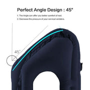Portable Inflatable Ergonomic Travel Pillow thumbnail 4