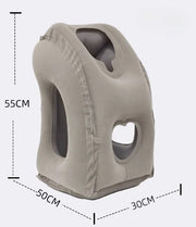 Portable Inflatable Ergonomic Travel Pillow thumbnail 9