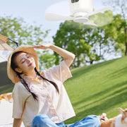 Rechargeable ceiling fan with LED light! 🌬️✨ thumbnail 3