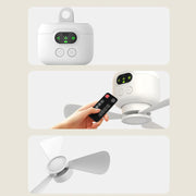 Rechargeable ceiling fan with LED light! 🌬️✨ thumbnail 5