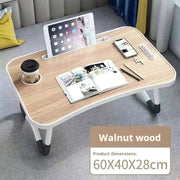 Foldable Laptop Bed Table with Cup Holder thumbnail 10