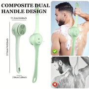 Long-handled electric exfoliating bath brush thumbnail 3