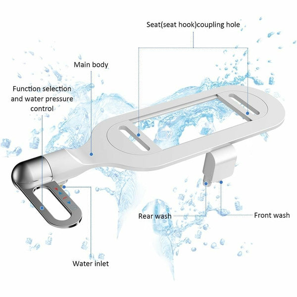 🚽 Hygiene Upgrade | Dual Nozzle Bidet Washer | Self-Cleaning & Easy Install 💦