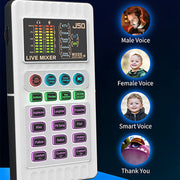 ✨🎤 Portable Handheld Live Sound Card (Voice Changer): Multifunctional Effects + Noise Cancellation – Stream from Anywhere! thumbnail 3