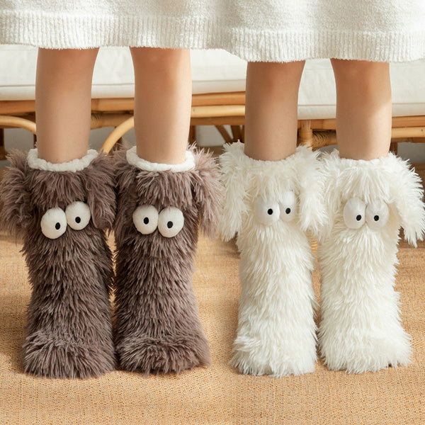 Plush Slippers Socks
