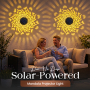 Solar Mandala Light – Stunning Pattern Projection, 2-in-1 Floor & Wall Design thumbnail 8