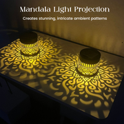 Solar Mandala Light – Stunning Pattern Projection, 2-in-1 Floor & Wall Design thumbnail 10