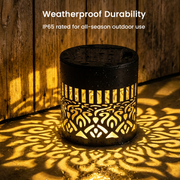 Solar Mandala Light – Stunning Pattern Projection, 2-in-1 Floor & Wall Design thumbnail 11