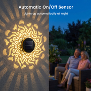 Solar Mandala Light – Stunning Pattern Projection, 2-in-1 Floor & Wall Design thumbnail 12