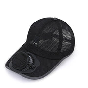Solar Fan Cooling Baseball Cap UV Protection thumbnail 1