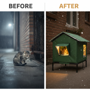 All-Weather Elevated Outdoor Cat House thumbnail 5