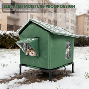 All-Weather Elevated Outdoor Cat House thumbnail 6