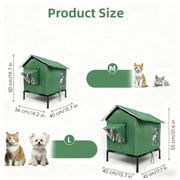All-Weather Elevated Outdoor Cat House thumbnail 9