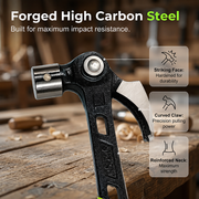 Heavy-Duty Multi-Purpose Claw Hammer thumbnail 2