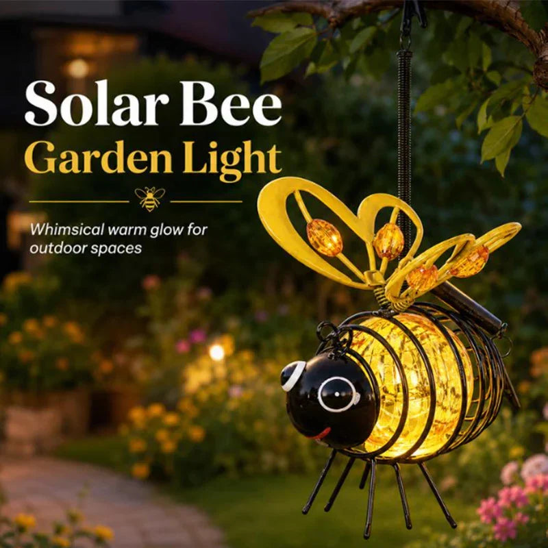 🐝Outdoor Hanging Solar Bee Light