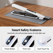 2-in-1 Hair Straightener and Curler with Negative Ionic Care thumbnail 6