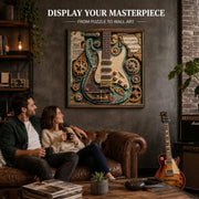 Creative Steampunk Guitar 3D Puzzle thumbnail 3