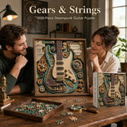 Creative Steampunk Guitar 3D Puzzle thumbnail 1