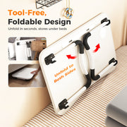 Foldable Laptop Bed Table with Cup Holder thumbnail 4