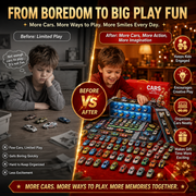 Foldable Toy Car Garage Play Set thumbnail 3