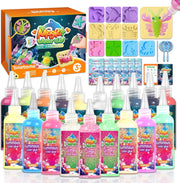 Timetome DIY Squishy Maker Kit for Kids Ages 3+ | Magic Water Elf Gel Toy Set with 20 Gels & 10 Molds, Glitter Glow Sensory Craft Activity for Creative Play thumbnail 1