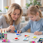 Timetome DIY Squishy Maker Kit for Kids Ages 3+ | Magic Water Elf Gel Toy Set with 20 Gels & 10 Molds, Glitter Glow Sensory Craft Activity for Creative Play thumbnail 3
