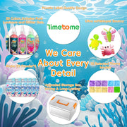 Timetome DIY Squishy Maker Kit for Kids Ages 3+ | Magic Water Elf Gel Toy Set with 20 Gels & 10 Molds, Glitter Glow Sensory Craft Activity for Creative Play thumbnail 5