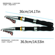 Complete Travel Fishing Gear Set & Carrying Bag thumbnail 3