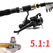 Complete Travel Fishing Gear Set & Carrying Bag thumbnail 7