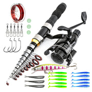 Complete Travel Fishing Gear Set & Carrying Bag thumbnail 1