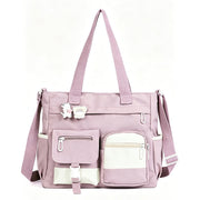 Large-Capacity Multi-Pocket Canvas Tote Bag thumbnail 13