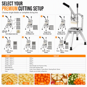 Vertical Manual Vegetable Cutter & Dicer thumbnail 7