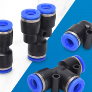 1/4 Inch Pneumatic Push-to-Connect Air Hose Fittings Kit thumbnail 1