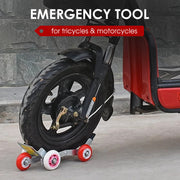 Motorcycle Flat-Tire Moving Aid | 5 Wheels thumbnail 1