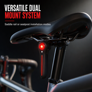 Rechargeable Bicycle Brake Taillight thumbnail 4