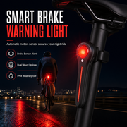 Rechargeable Bicycle Brake Taillight thumbnail 1